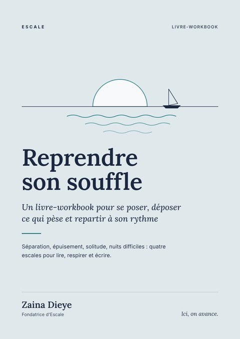 Couverture du livre-workbook Reprendre son souffle